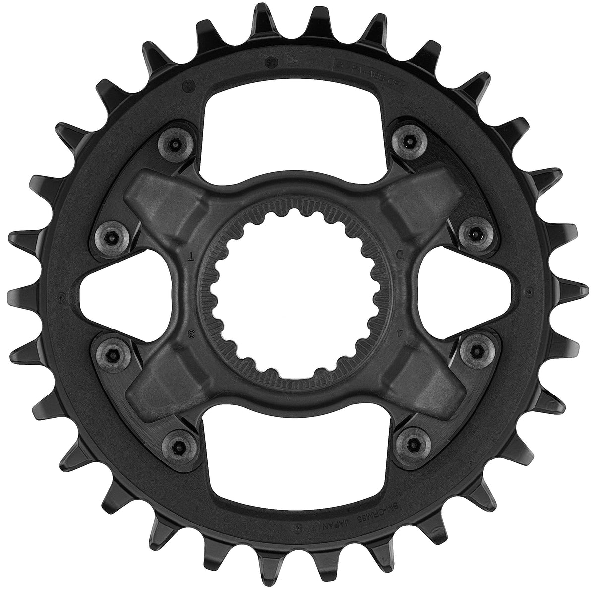 Shimano Deore XT SM-CRM85 plateau DM 1x12 vitesses pour FC-M8100 | FC-M8120 | FC-M8130 noir
