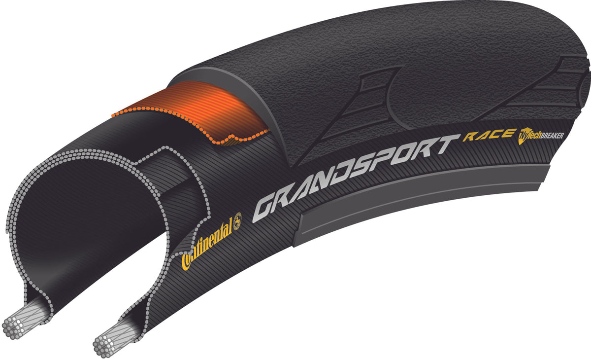 Continental Grand Sport Race pneu pliant 700x28C noir