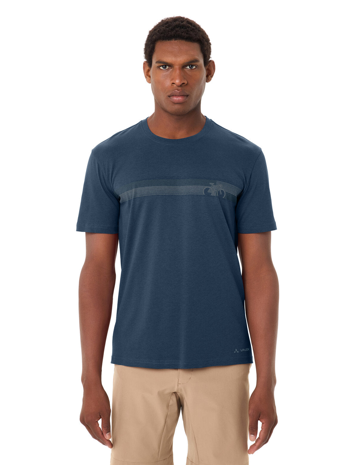 VAUDE T-shirt cycliste homme V dark sea/dark sea