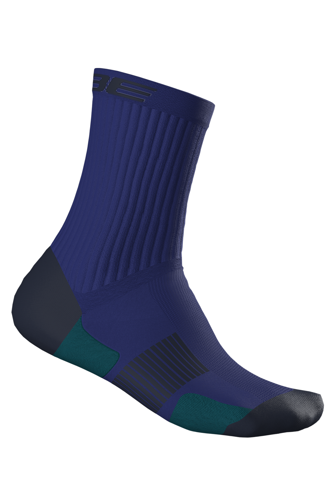 Cube Chaussette High Cut VTT X Actionteam bleu