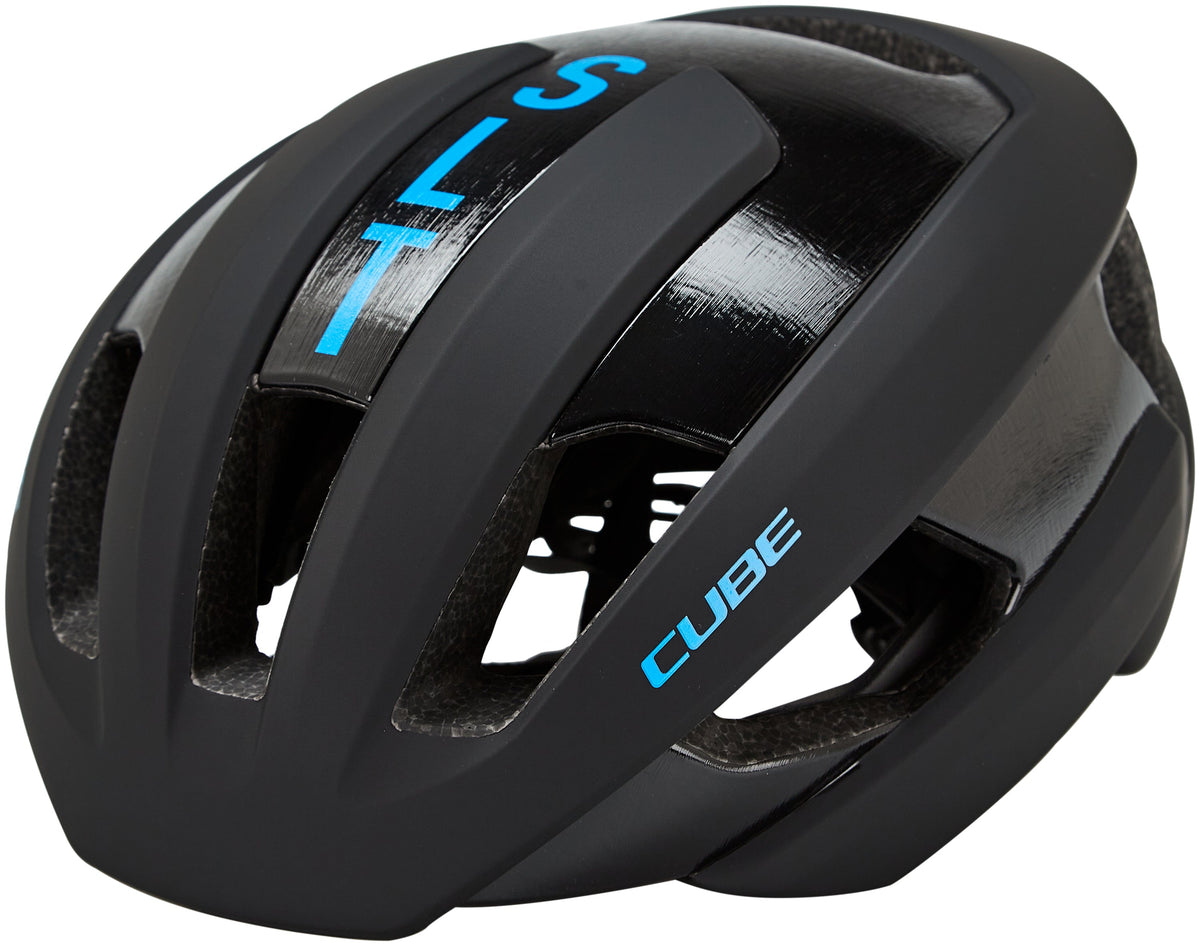 Casque de vélo de course Cube Heron SLT noir