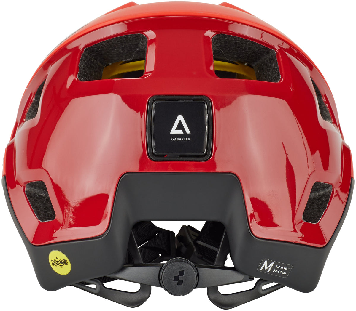 CUBE Casque STROVER rouge