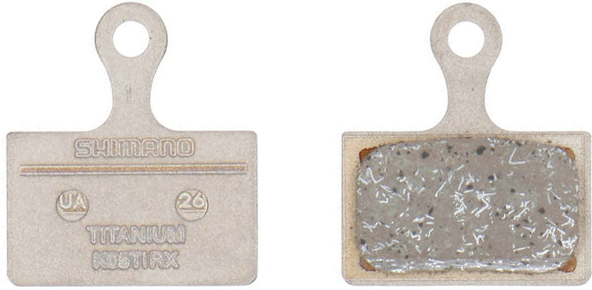 Plaquettes de frein à disque en résine Shimano K05TI-RX pour XTR/Dura Ace/Ultegra/105/Tiagra/GRX/Metrea