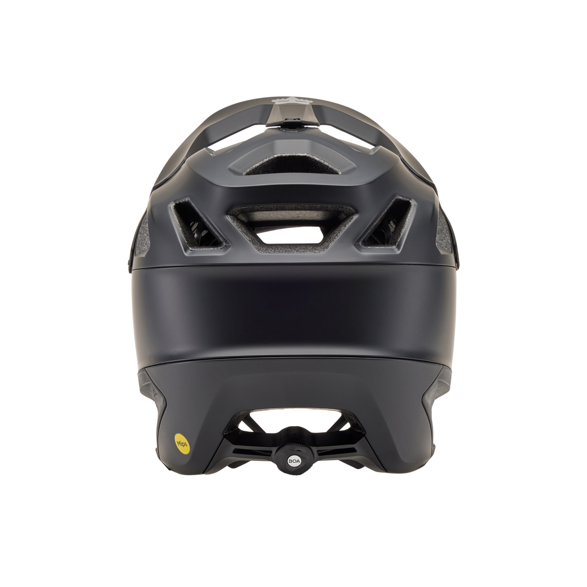 Casque VTT Fox Dropframe Pro Noir Mat Mat