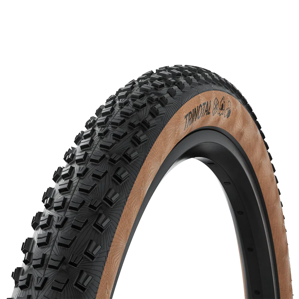 Continental Trinotal Trail Rapid pliable 28" pneu pliable noir / peau transparente