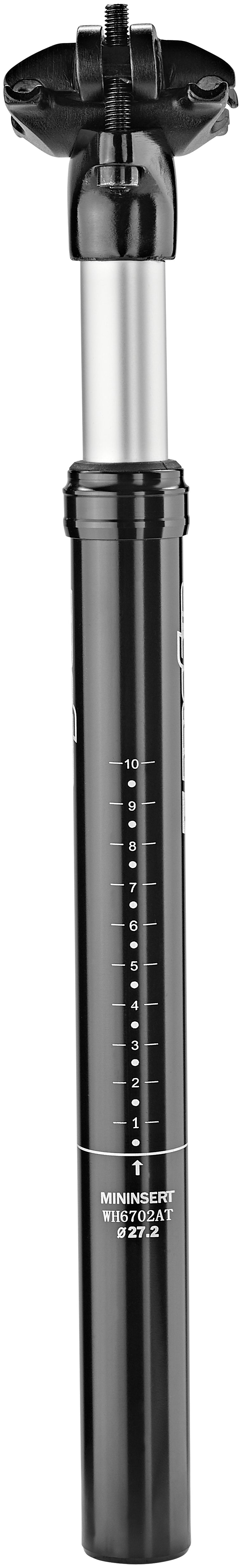 Humpert Ergotec SP-5.0 tige de selle suspendue à ressort brevetée Ø27,2mm 45mm noir