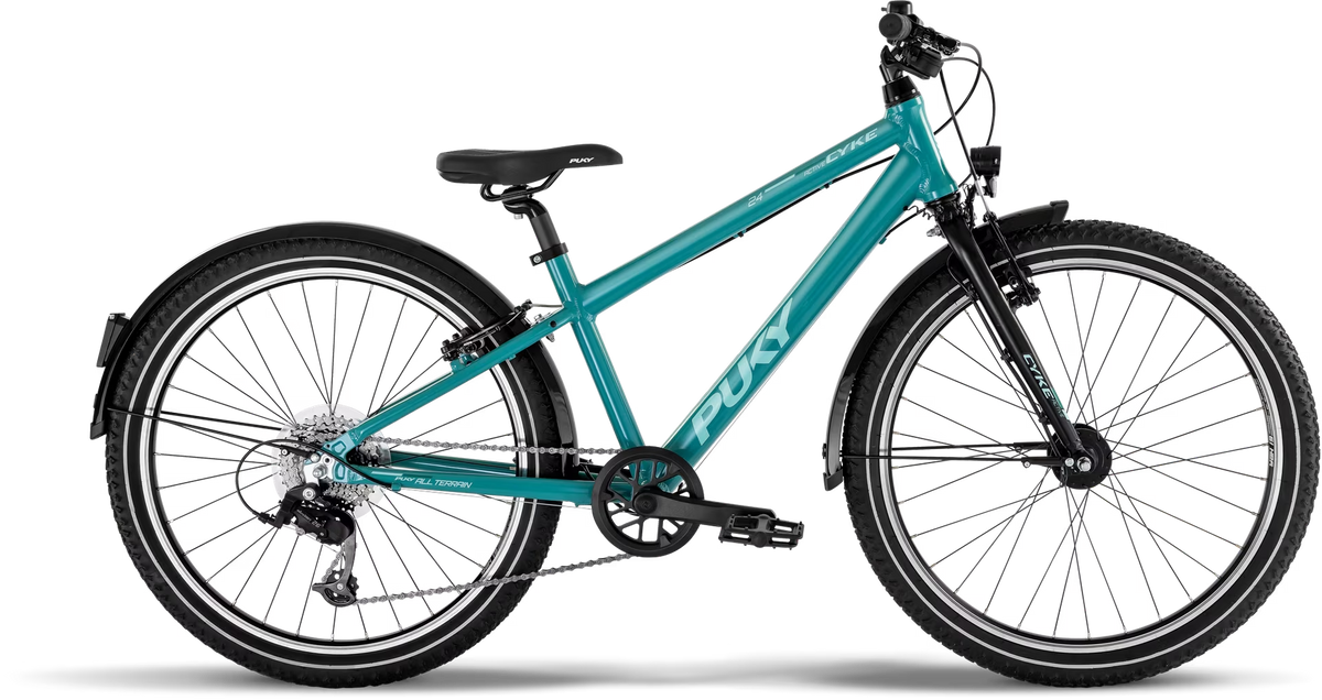 PUKY CYKE 24-8 ACTIVE turquoise/noir (2025)