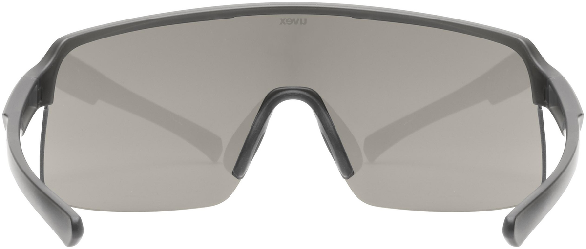 uvex Dyrt Lunettes de vélo Smoke Mat / Mirror Blue