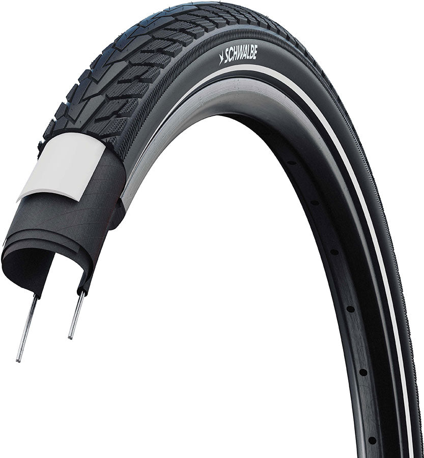 Schwalbe Motion ROAD CRUISER PLUS 28" 47-559 E-25 noir-réfléchissant