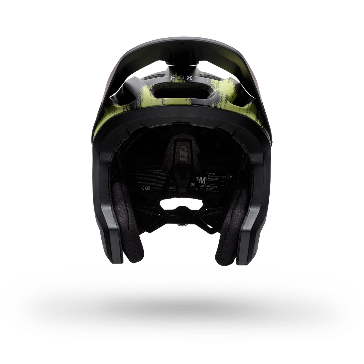 Casque VTT Fox Dropframe Pro Flow Noir