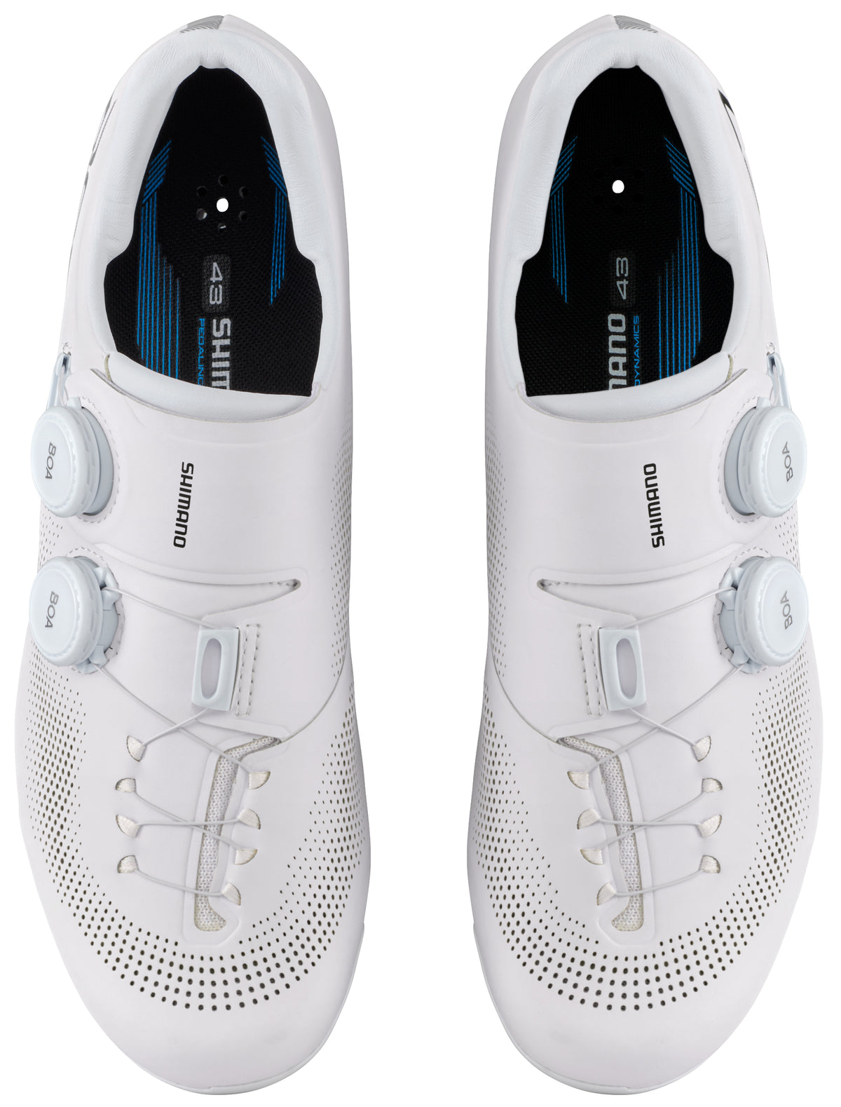 Shimano RC703 chaussures de course blanc