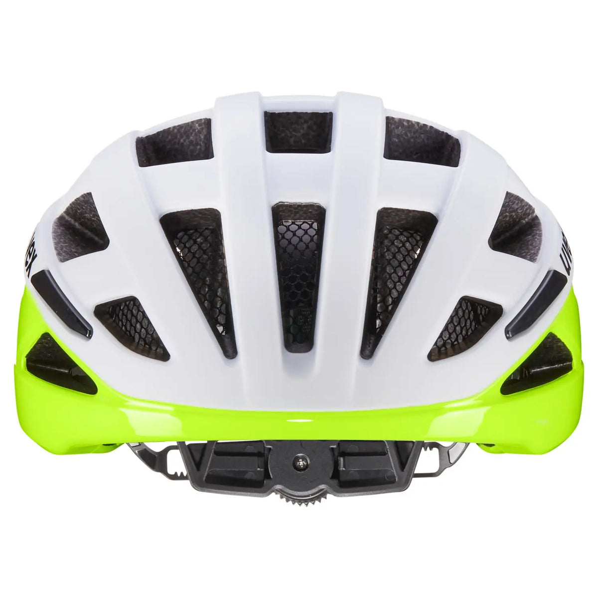 uvex I-Volute Casque de vélo de course Blanc-Neon Jaune Mat