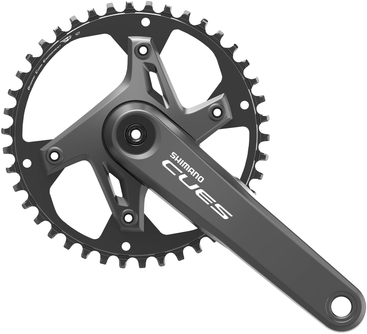 Shimano Cues FC-U6000-1 pédalier 9/10/11 vitesses 42 dents