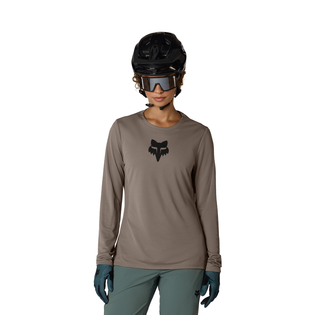 Fox W Ranger LS Maillot Tête Noisette