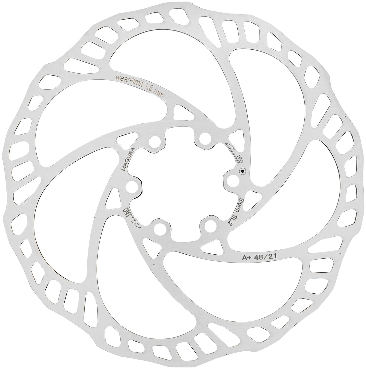 Magura Storm SL.2 disque de frein argenté