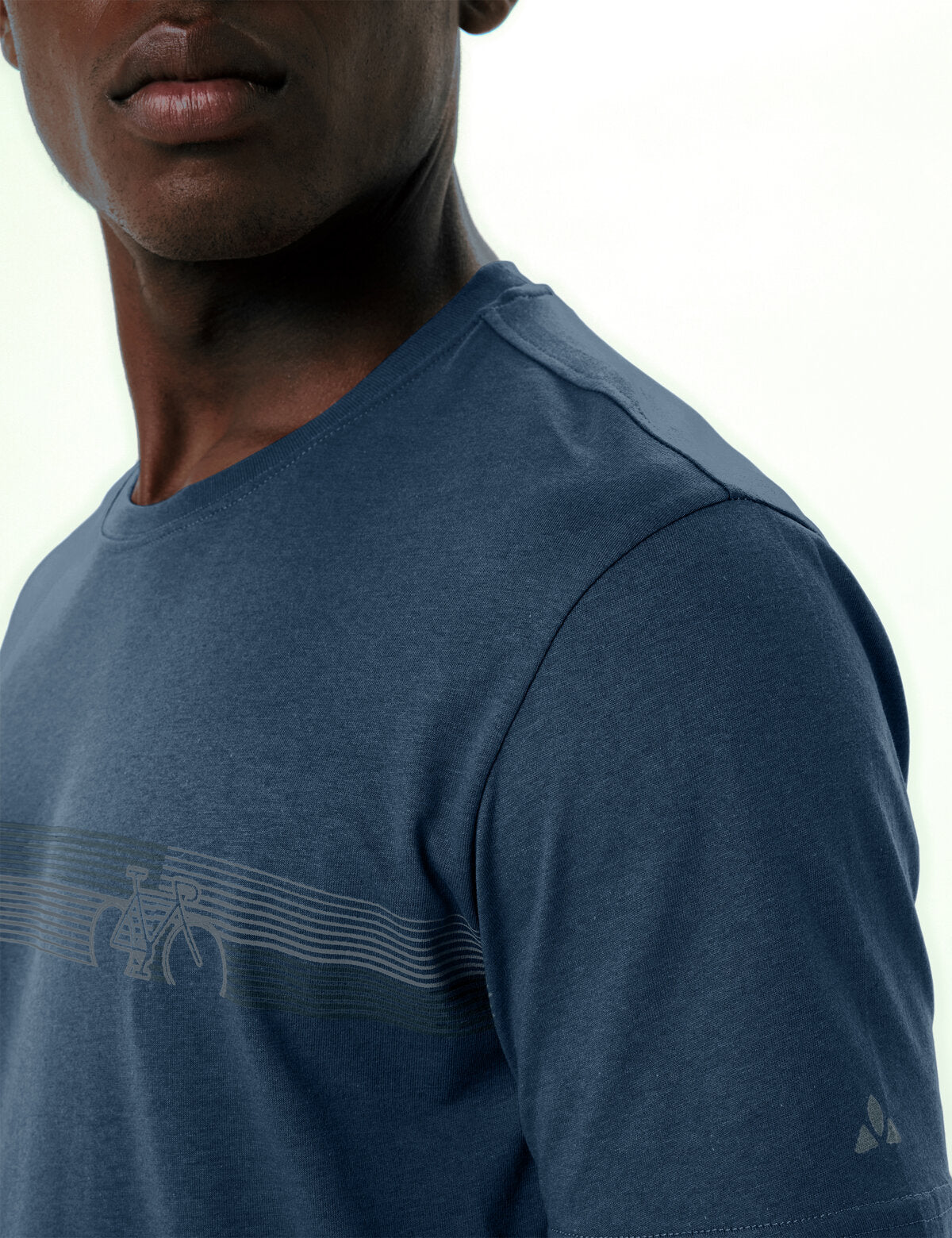 VAUDE T-shirt cycliste homme V dark sea/dark sea