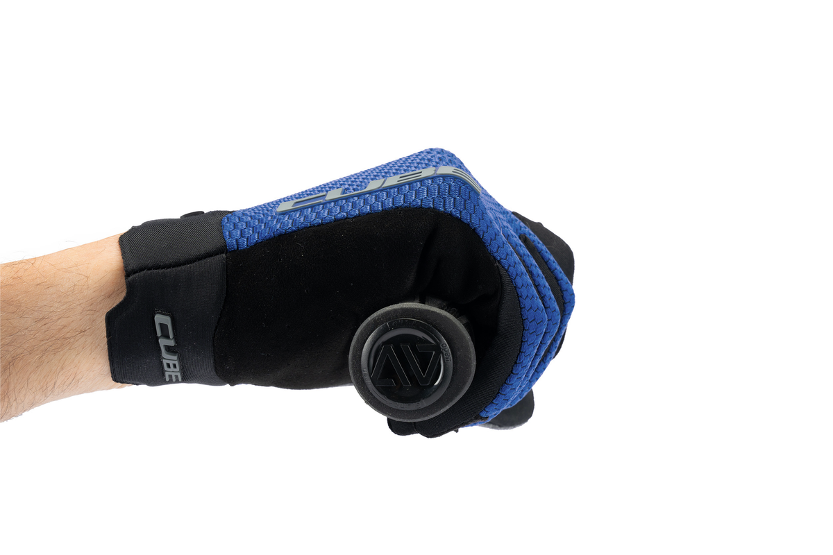 Cube Gants Gravity à doigts longs X Actionteam bleu