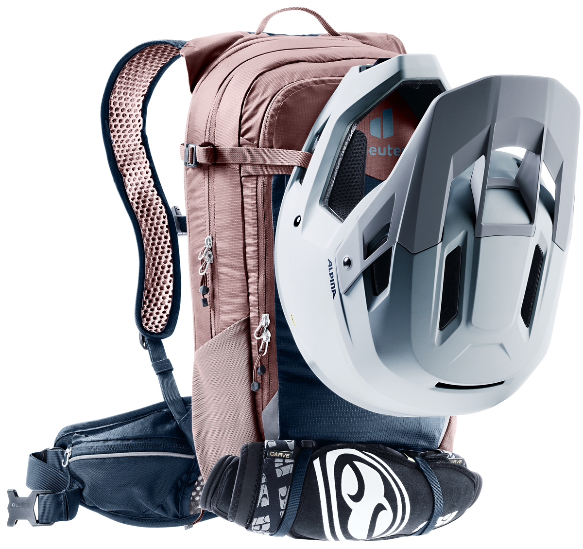deuter Compact 14+3 sac à dos vélo ink-ashrose