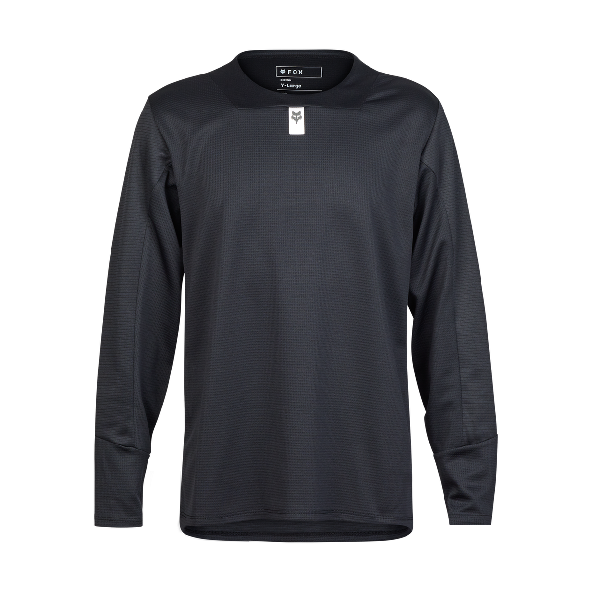 Fox YTH Defend LS Maillot Noir
