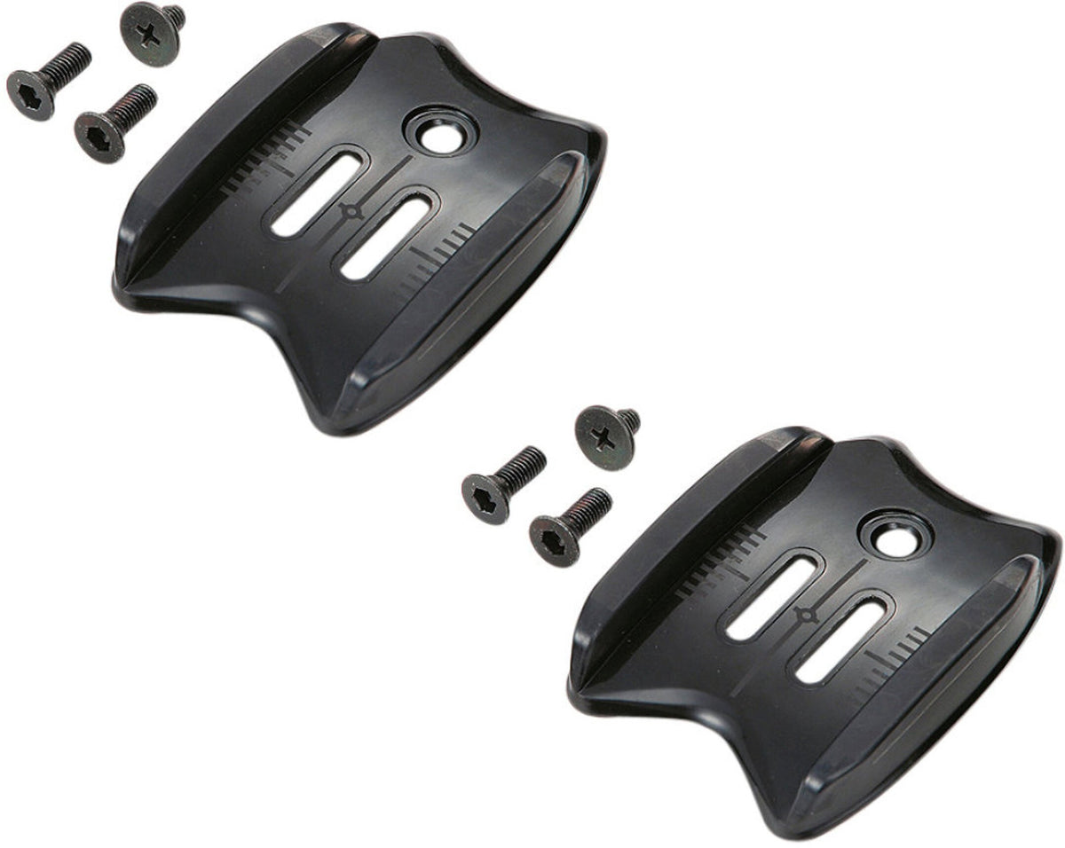 Adaptateur de plaques Shimano SPD sans cales avec vis longues pour cales