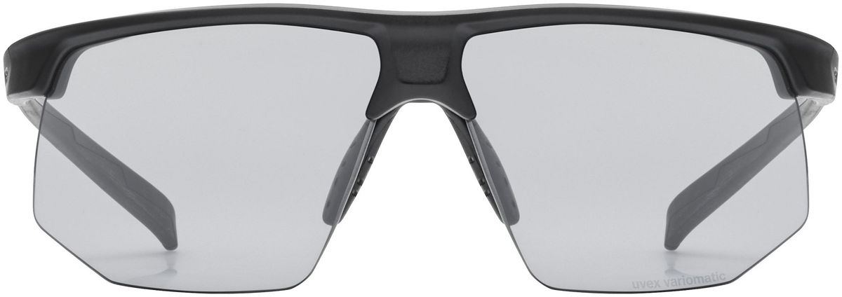 uvex Aerios V Lunettes de vélo Noir Mat / Fumé