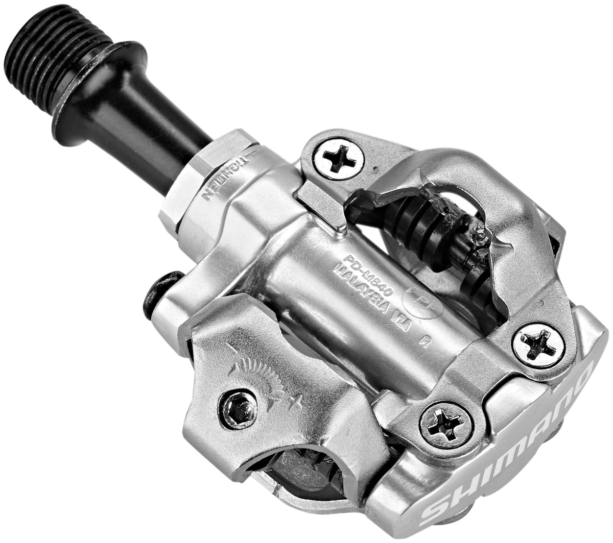 Shimano PD-M540 pédales SPD argent