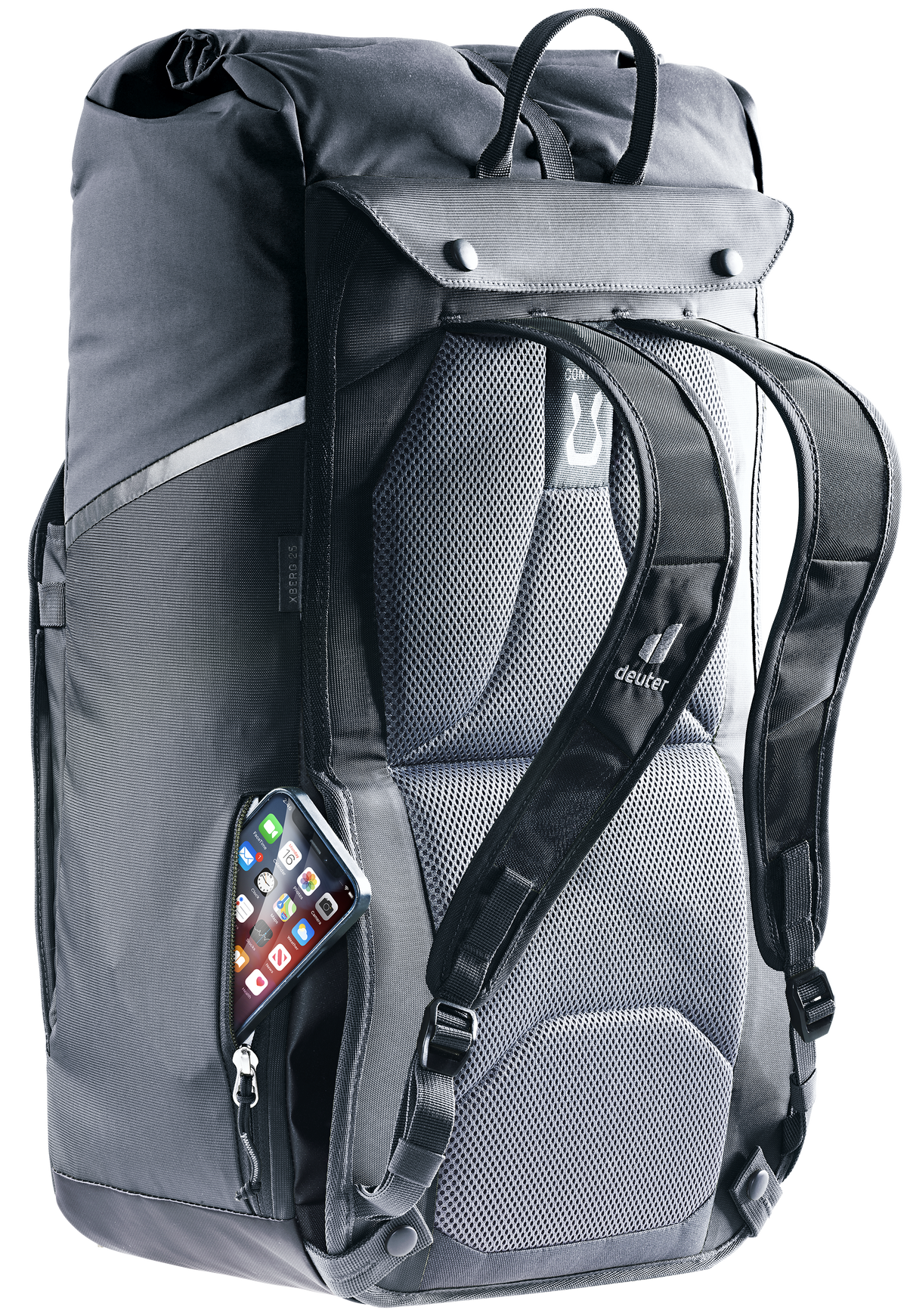 deuter Xberg 25 Sac à dos Sacoche de porte-bagages black