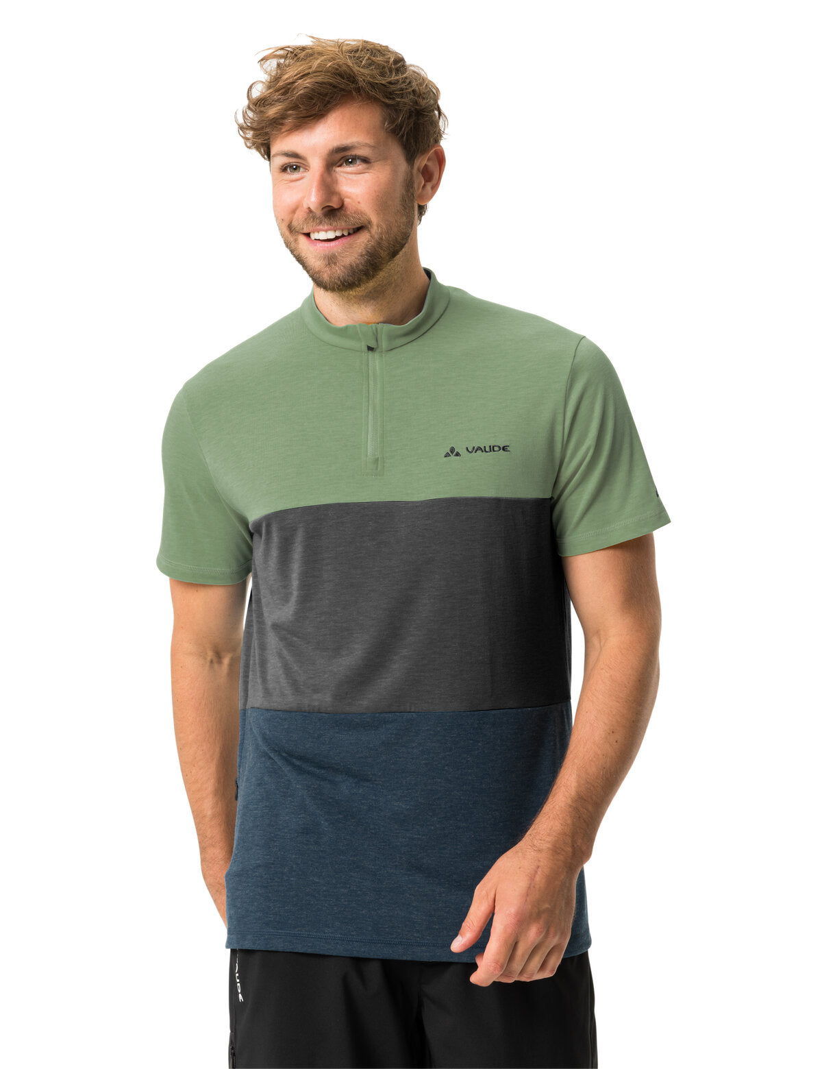 VAUDE Qimsa Maillot manches courtes homme vert