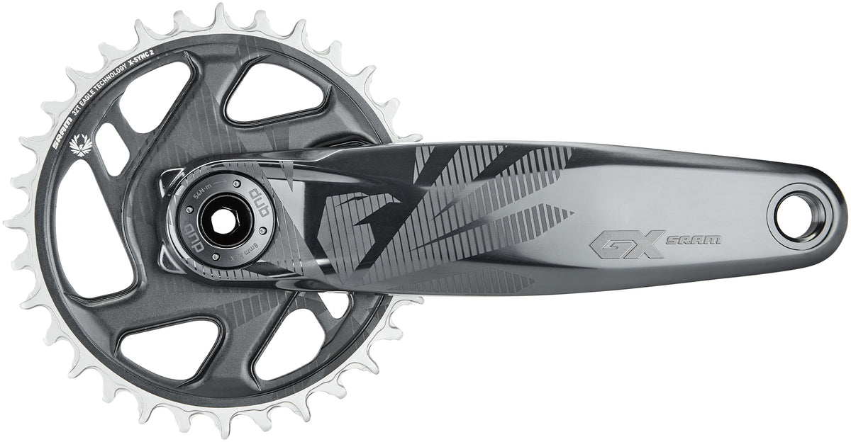 SRAM GX Eagle Boost DUB pédalier 12 vitesses 32 dents DM gris
