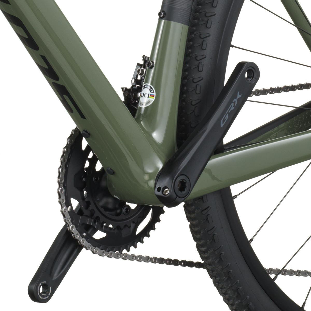 Scott Addict Gravel 40 vert wengé