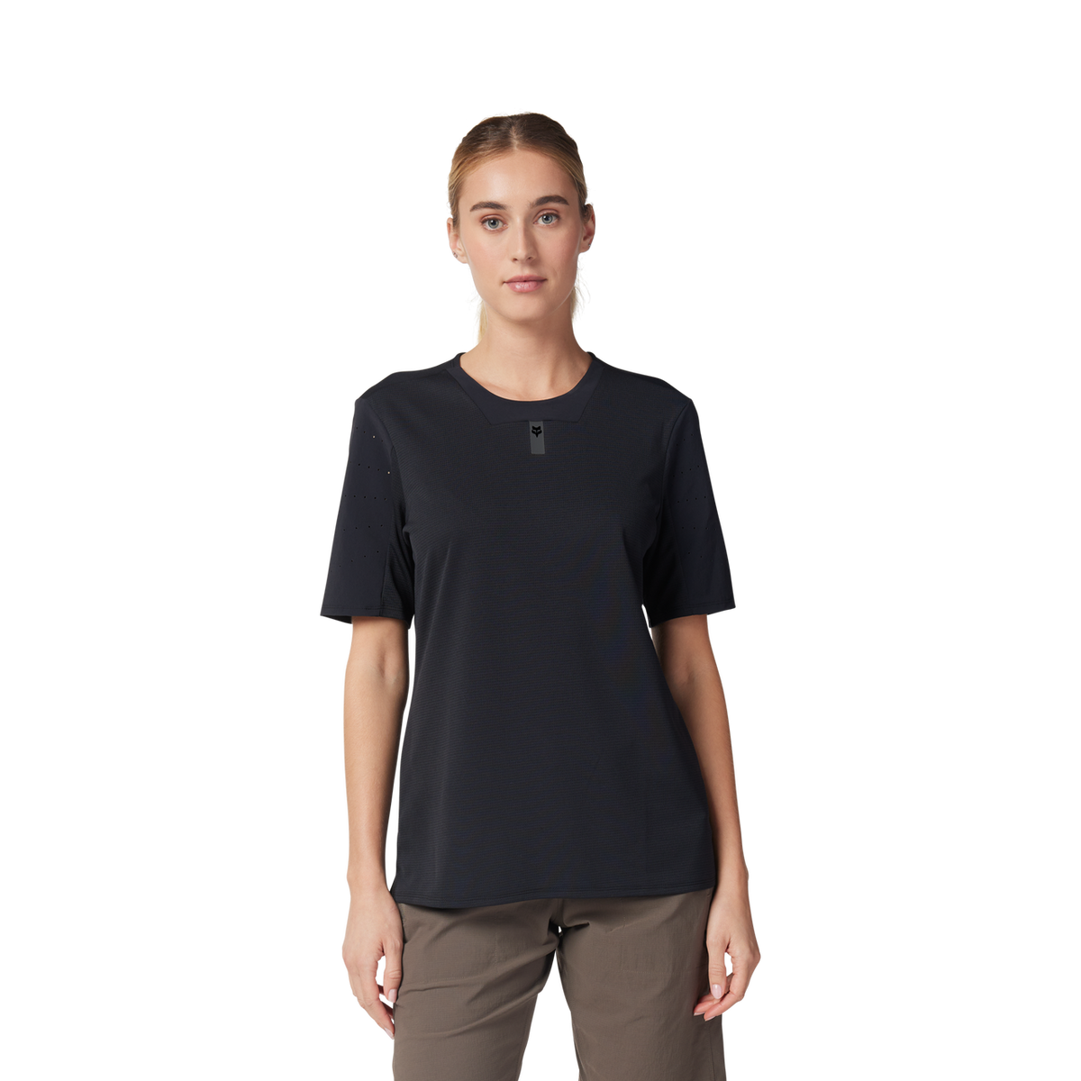Fox W Defend SS Maillot Noir