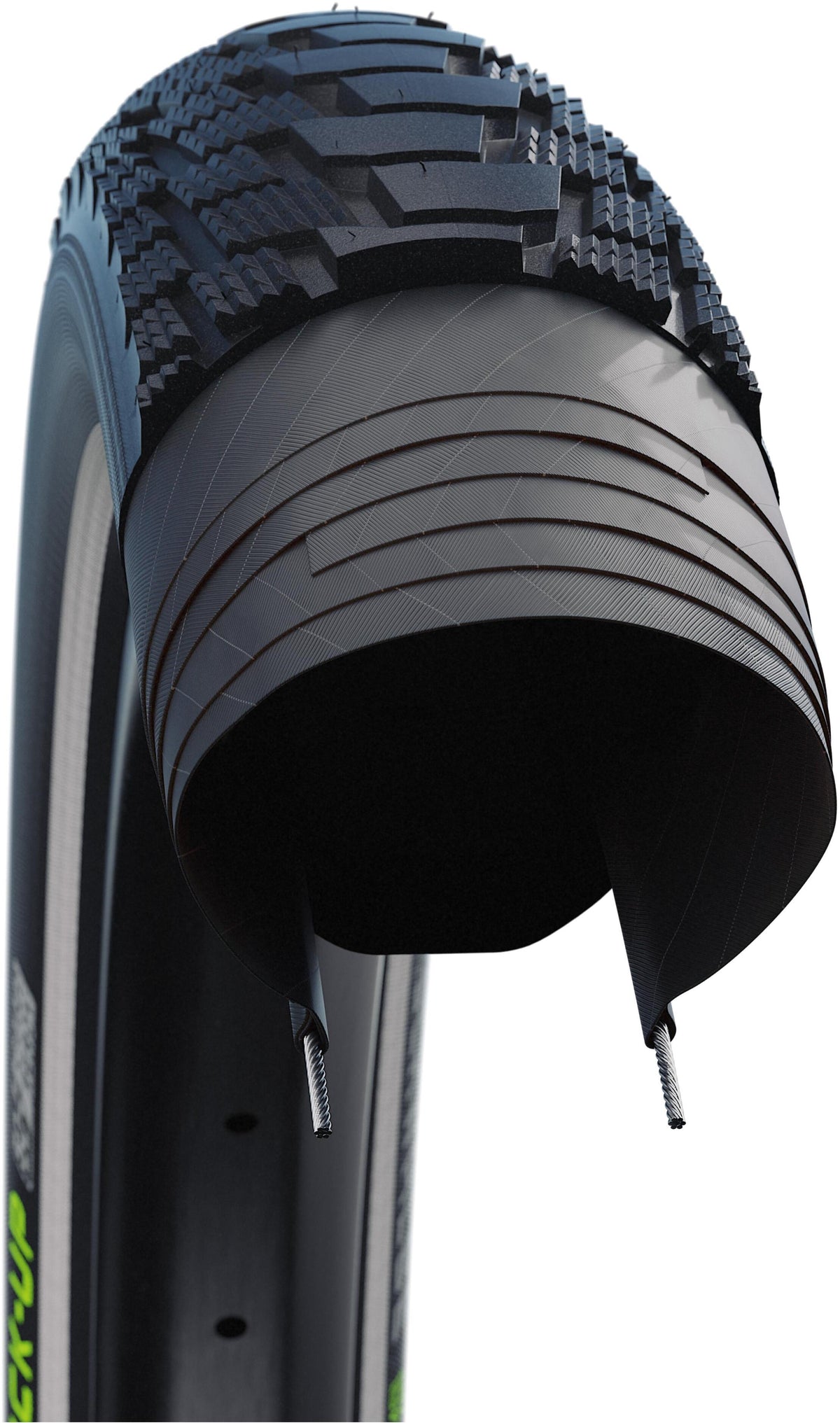 Schwalbe Pick-Up Performance pneu à tringle rigide 26x2.60" Super Defense TwinSkin Reflex Addix noir