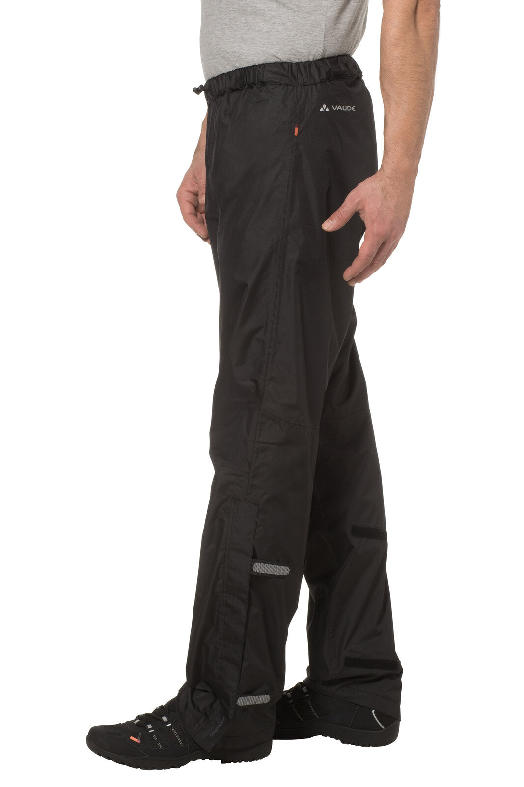 VAUDE Fluid II pantalon de pluie homme noir