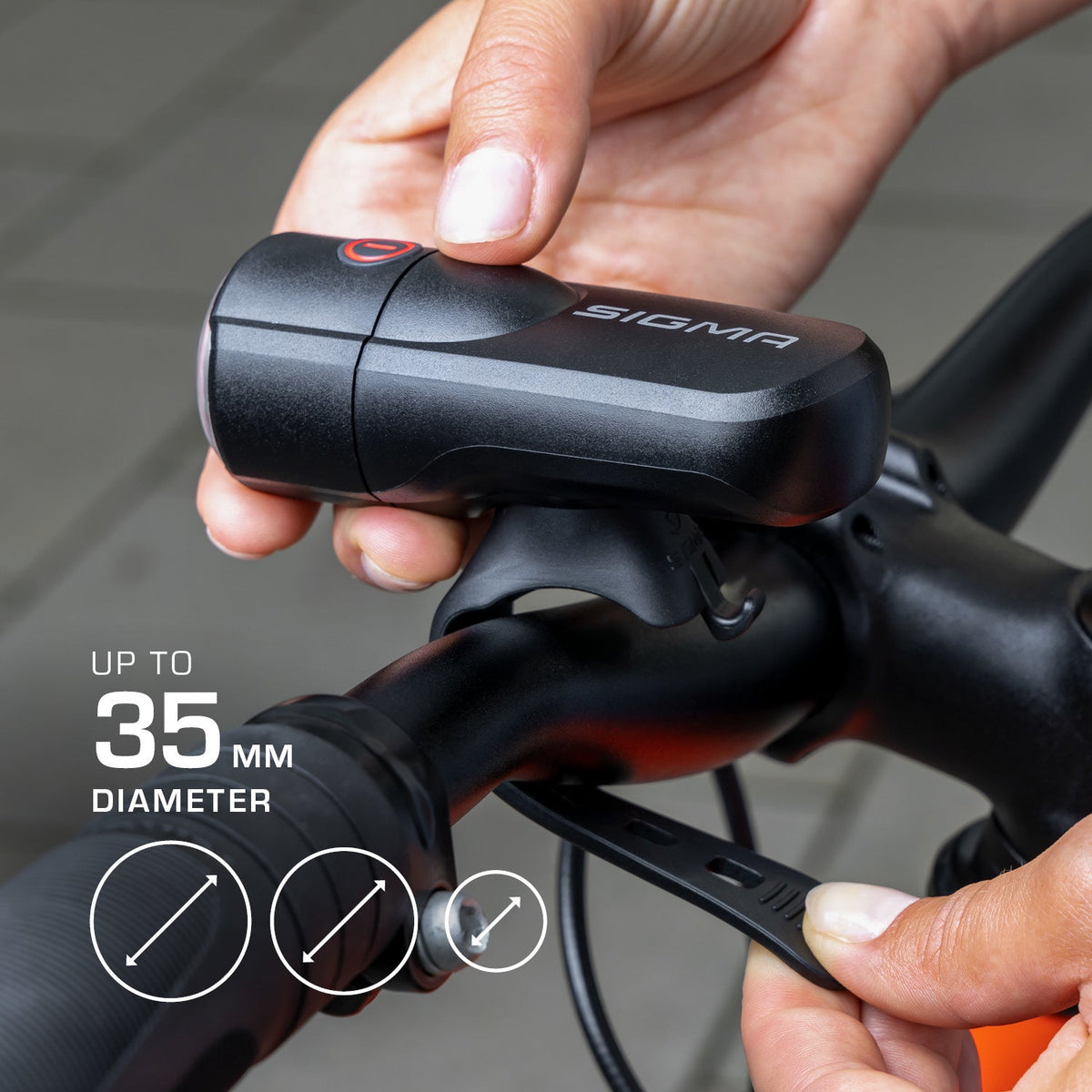 Sigma Aura 30 Éclairage avant