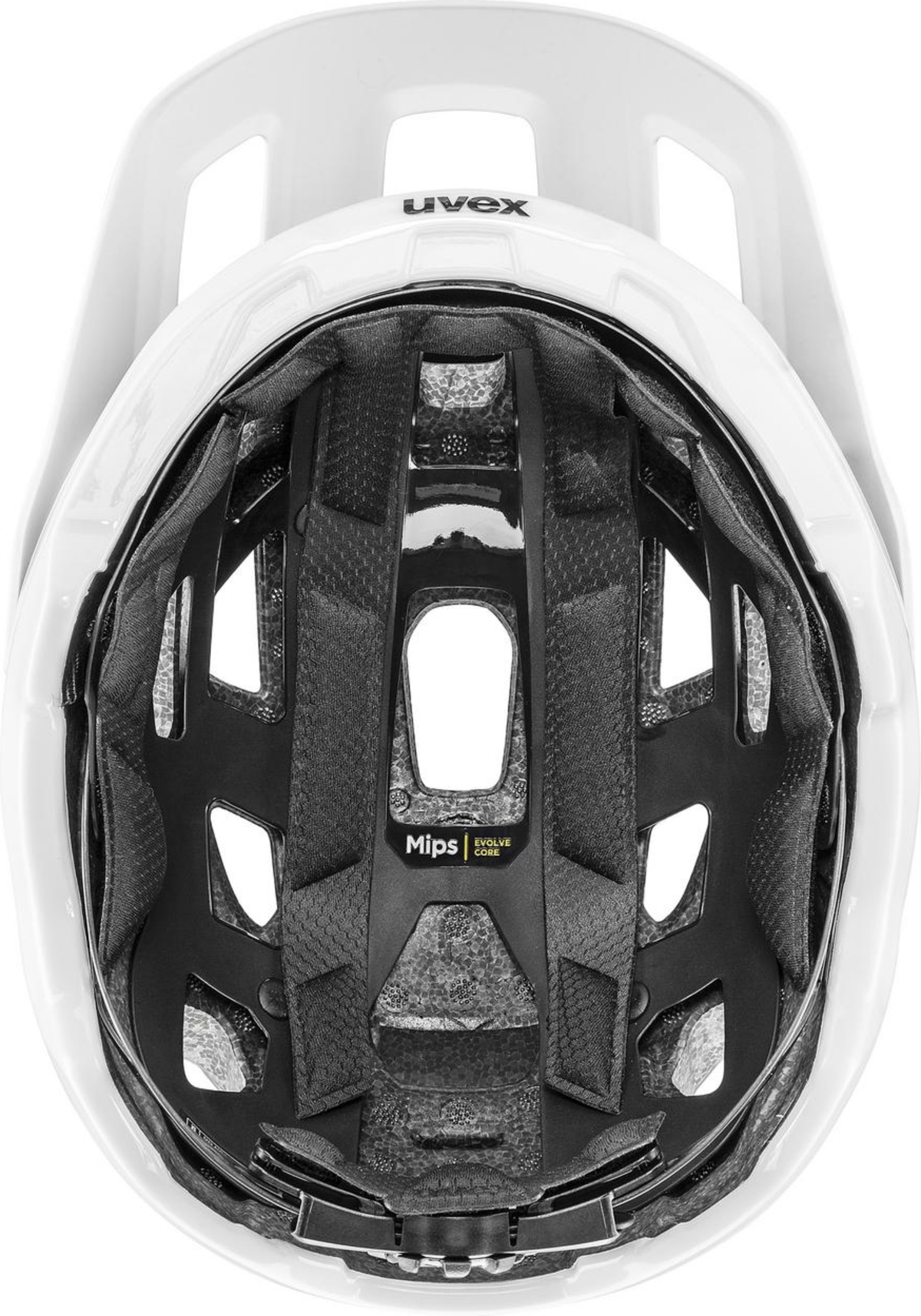 uvex React Mips Casque VTT Blanc Mat