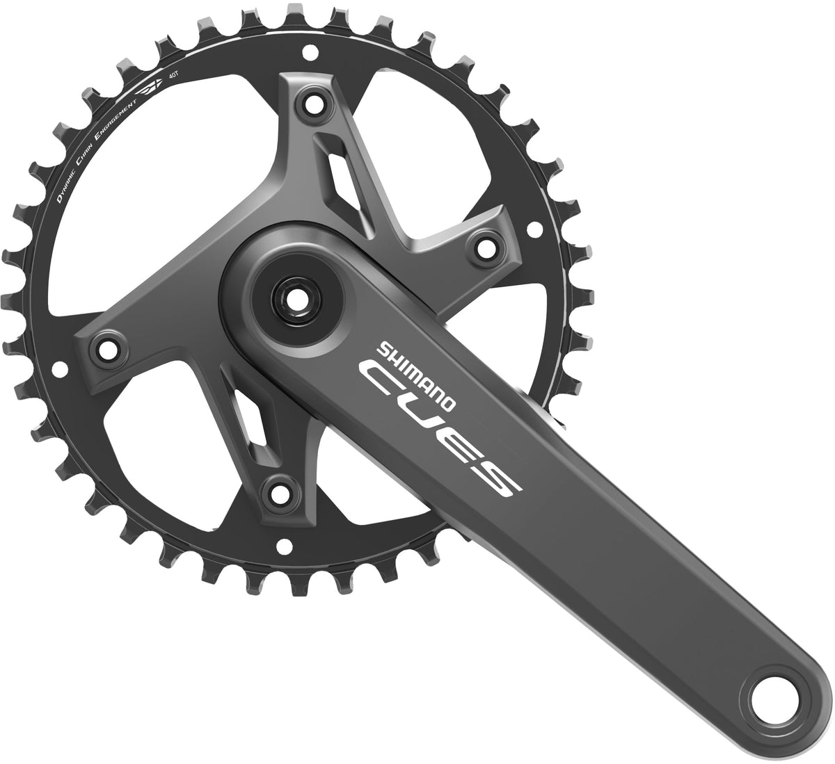 Shimano Cues FC-U6000-1 pédalier 9/10/11 vitesses 40 dents