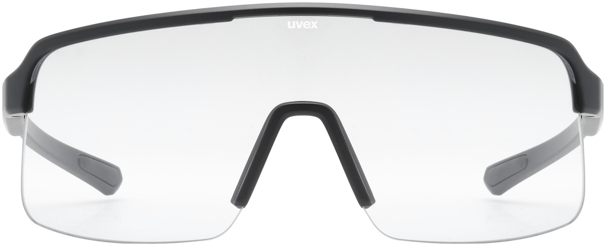 uvex Dyrt Lunettes de vélo Noir Mat / Transparent