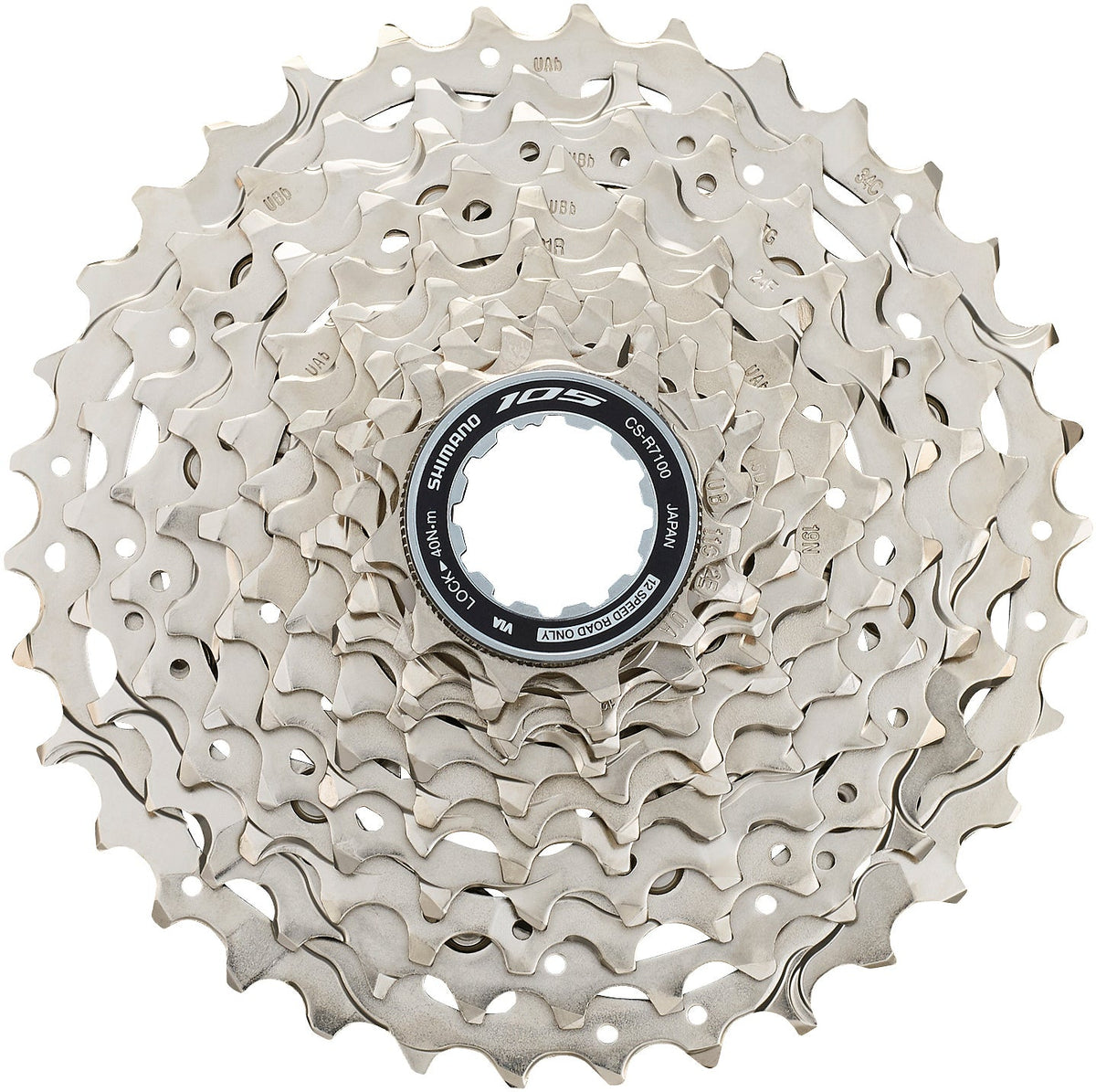 Shimano CS-R7100 cassette 12 vitesses 11-34 dents pour 105