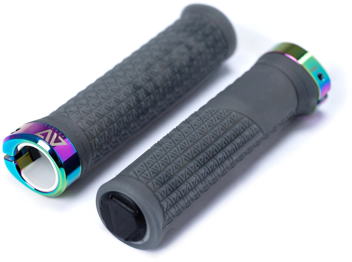 Poignées ACID ICON PRO translucent black´n´oilslick