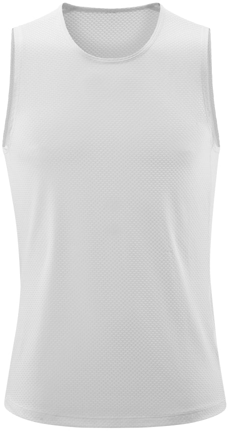 CUBE Maillot fonctionnel sans manches Mesh blanc Homme