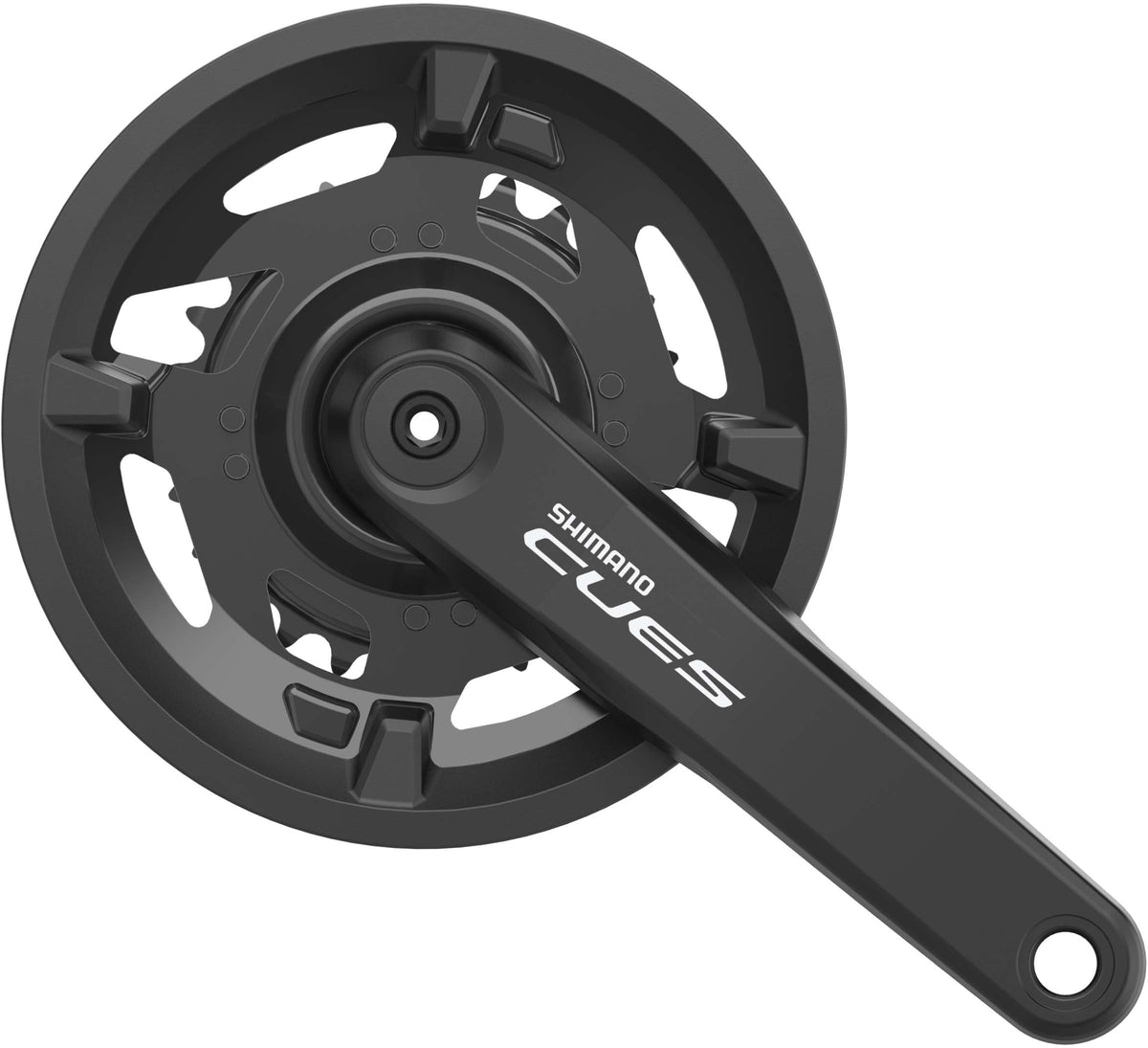 Shimano Cues FC-U4000-2 pédalier 9/10/11 vitesses 40-26 dents avec protège-chaîne