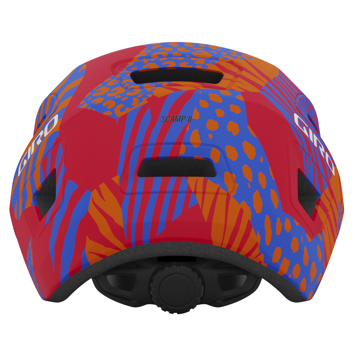 Giro Scamp II casque rouge mat animal
