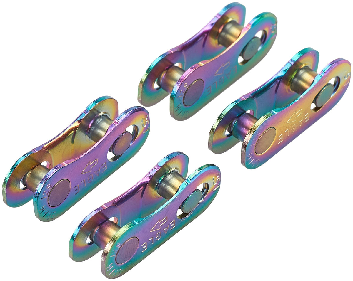 SRAM PowerLock 12 vitesses Eagle maillon de fermeture de chaîne 4 pièces rainbow