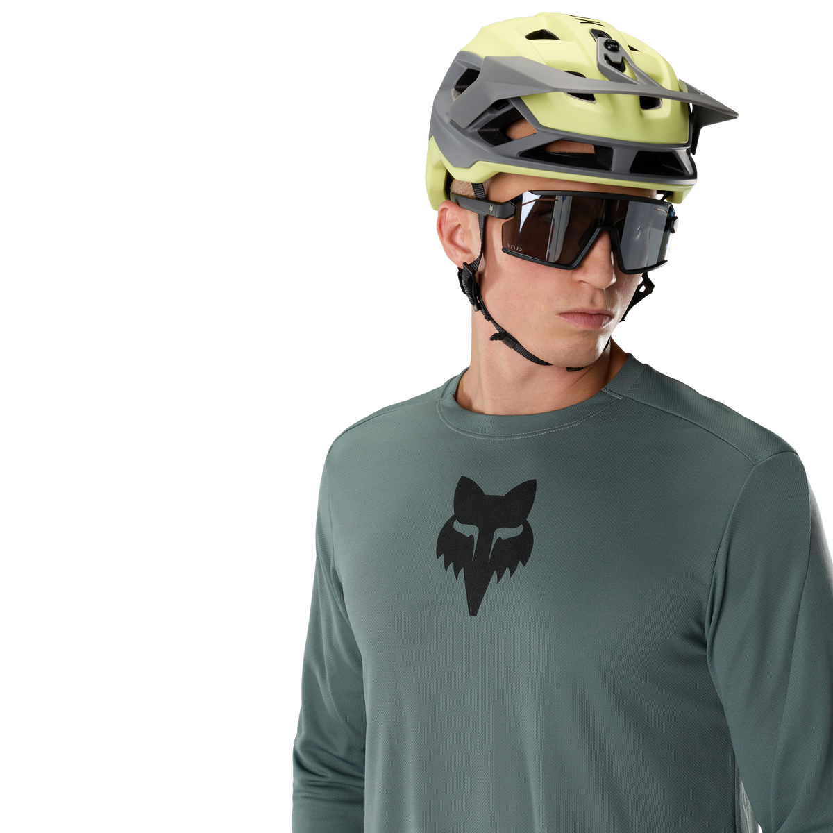 Maillot Fox Ranger Ls Fox Head Sage