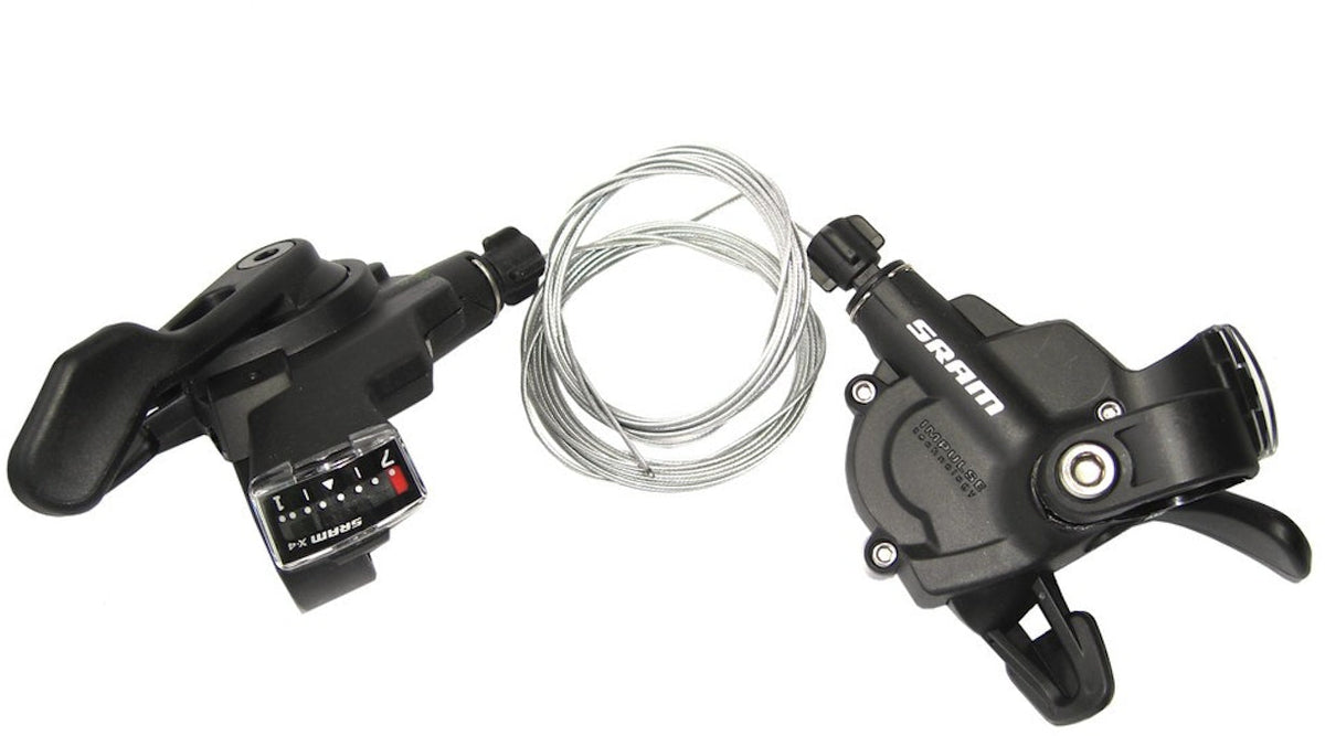 SRAM X3 Trigger-Set 7 vitesses arrière 3 vitesses avant noir