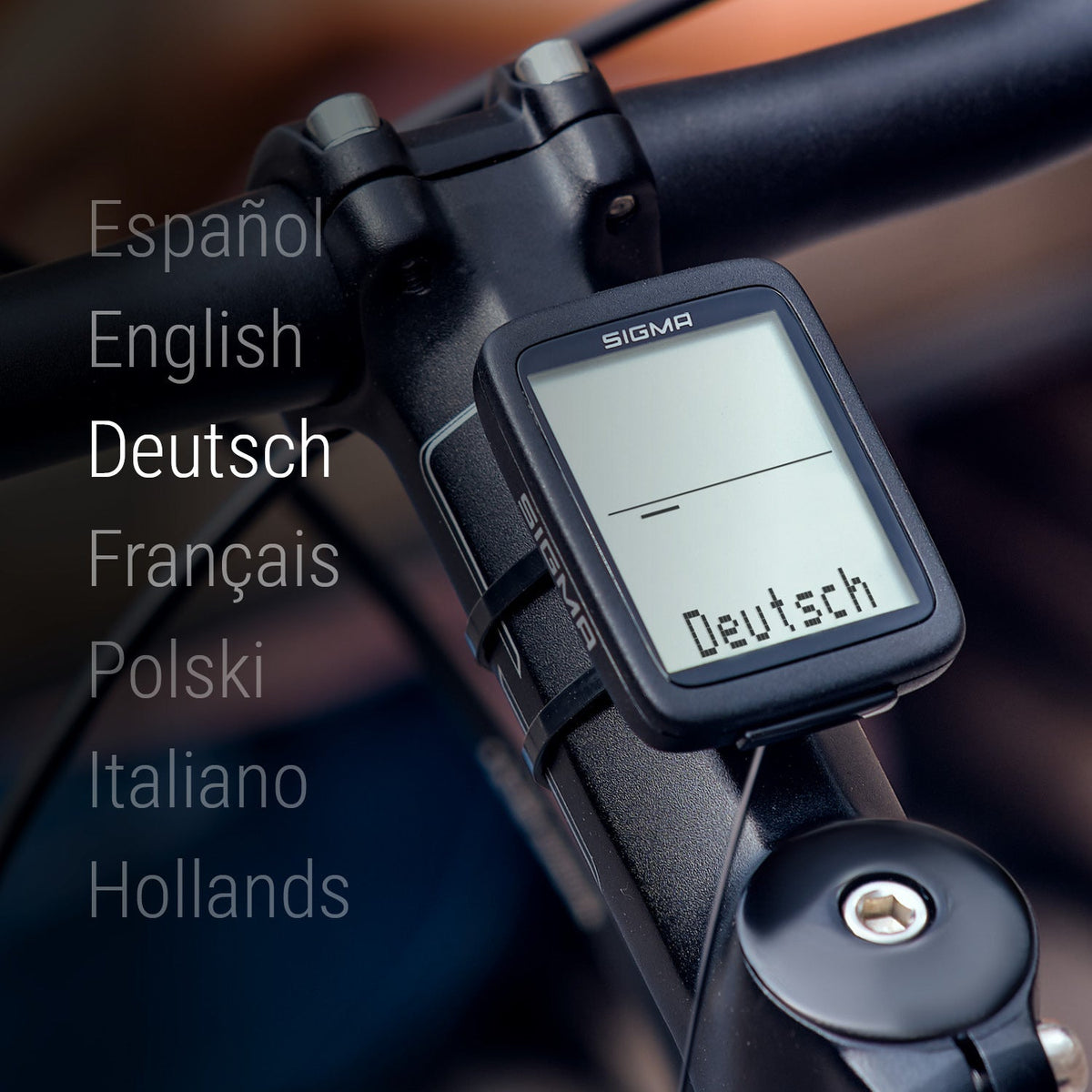 Sigma BC 8.0 Compteur de vélo filaire
