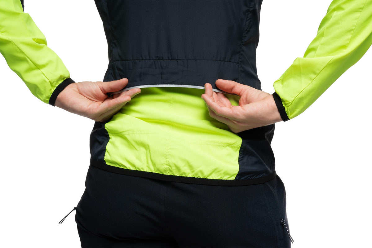 Cube WS Veste coupe-vent CMPT black´n´yellow