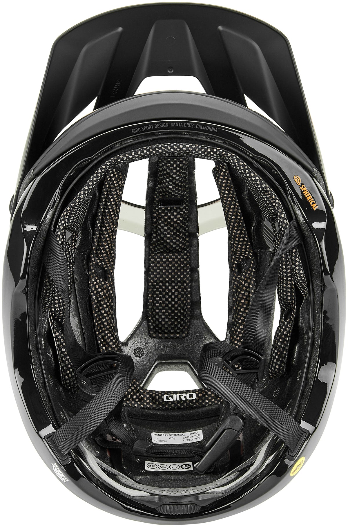 Casque Giro Manifest Spherical mat noir