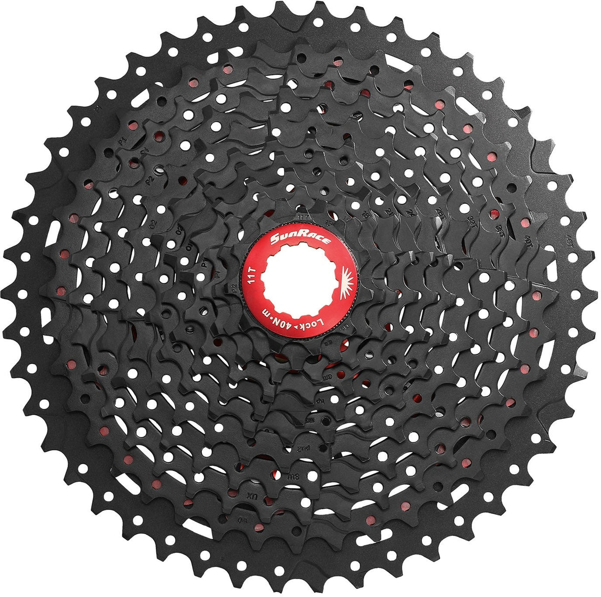 SunRace CSMX8 Cassette 11 vitesses noire