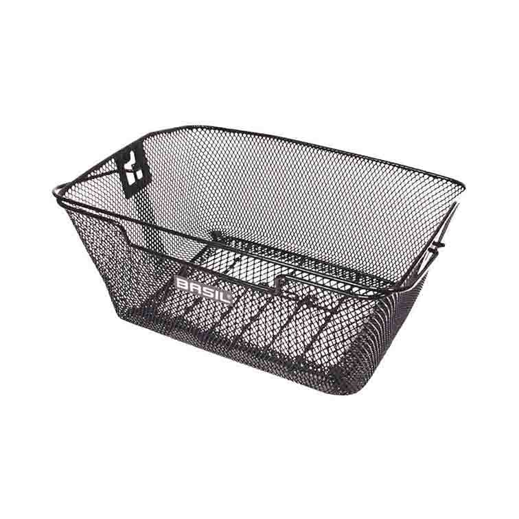Basil Capri panier arrière noir